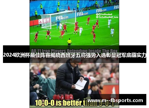 2024欧洲杯最佳阵容揭晓西班牙五将强势入选彰显冠军底蕴实力 2024欧洲杯最佳阵容揭晓西班牙五将强势入选彰显冠军底蕴实力